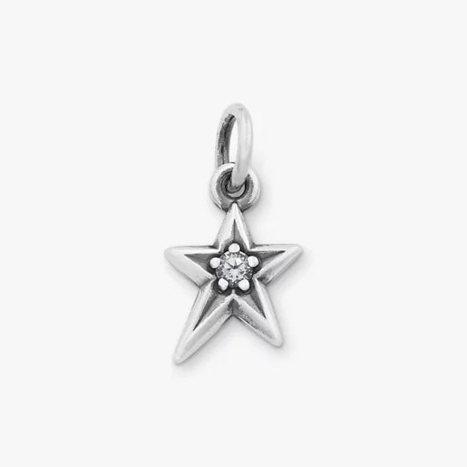 Shining Star Birthstone Charm