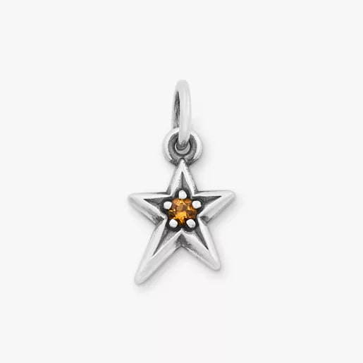 Shining Star Birthstone Charm