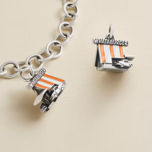 Enamel Whataburger Original A-Frame Charm