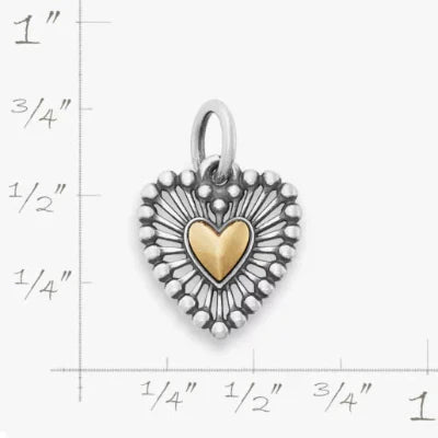 Shining Heart Charm
