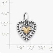 Shining Heart Charm