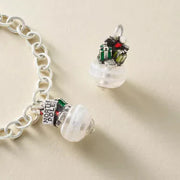 Enamel North Pole Art Glass Charm