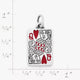 Enamel Queen of Hearts Charm