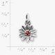Floral Gemstone Charm