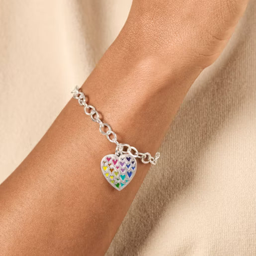Full of Love Enamel Heart Charm