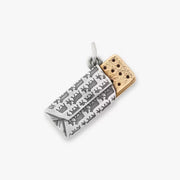 Enamel Blue Bell Ice Cream Sandwich Charm