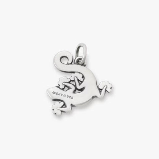 Enamel Festive Gecko Charm