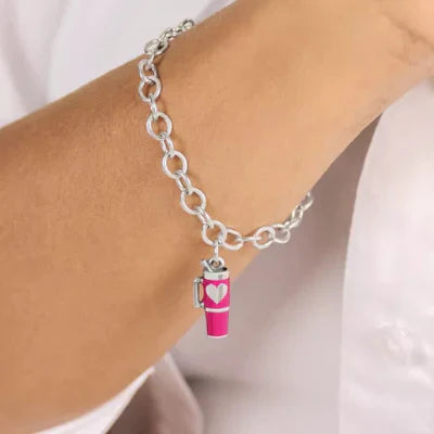 Enamel Love My Cup Charm