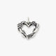 Flowering Vines Heart Charm