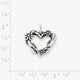Flowering Vines Heart Charm