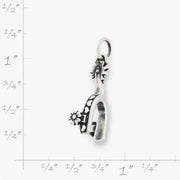 Hearts and Flowers Spur Charm