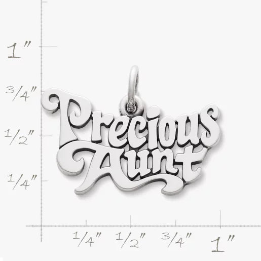 "Precious Aunt" Charm