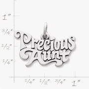 "Precious Aunt" Charm