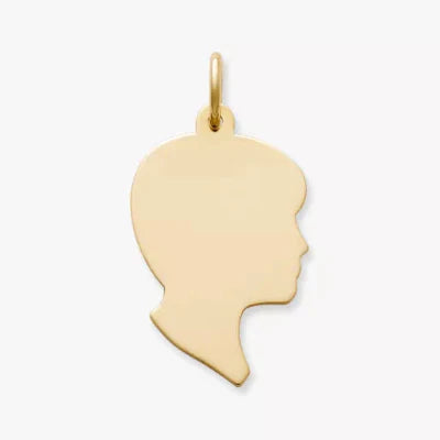 Boy Silhouette Charm