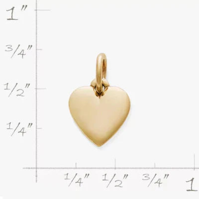 Puffed Heart Charm