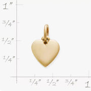Puffed Heart Charm