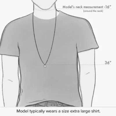 Leather Cross Shield Necklace