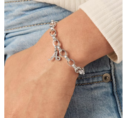 Channel Link Cable Charm Bracelet