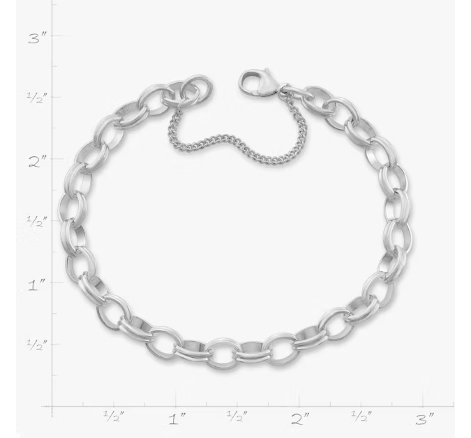 Channel Link Cable Charm Bracelet