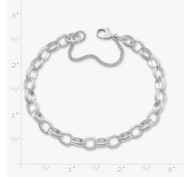 Channel Link Cable Charm Bracelet