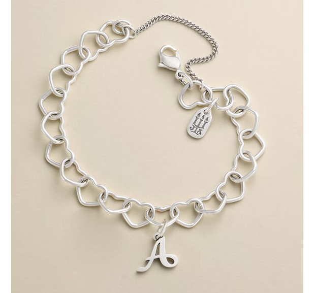 Connected Hearts Charm Bracelet