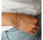 Connected Hearts Charm Bracelet