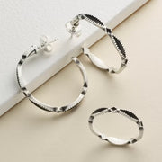 Enamel Cordoba Stacker Ring