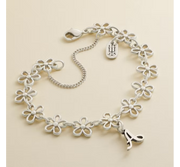 Daisy Charm Bracelet