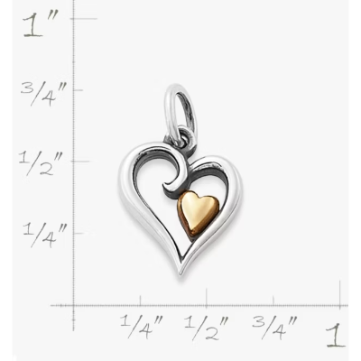Delicate Joy of My Heart Charm