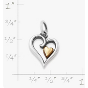 Delicate Joy of My Heart Charm