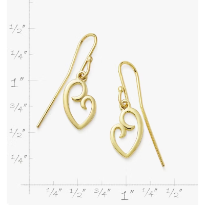 Delicate Mother's Love Dangle Earrings