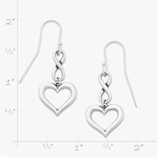 Infinite Love Dangle Earrings