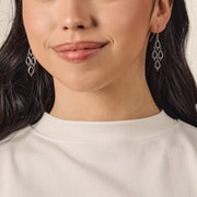 Delicate Cascade Dangle Earrings