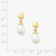 Cultured Pearl Teardrop Earrings