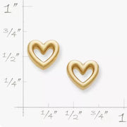 Heart Studs