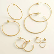 Classic Hammered Hoops