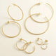 Classic Hammered Hoops