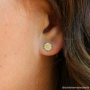 Mini Sunflower Studs