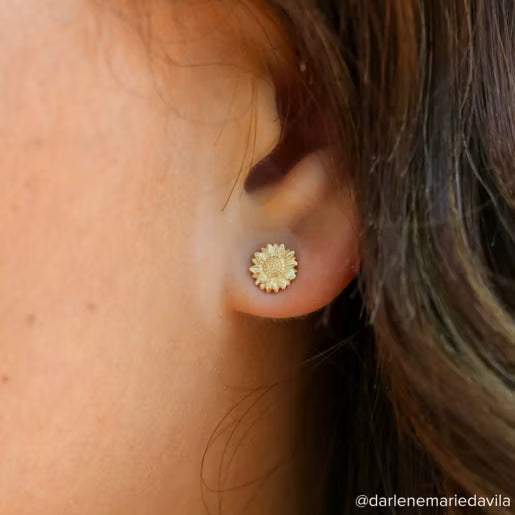 Mini Sunflower Studs