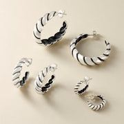 Half Twist Hoops