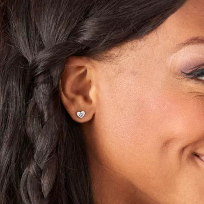 Love My Pet Heart Studs