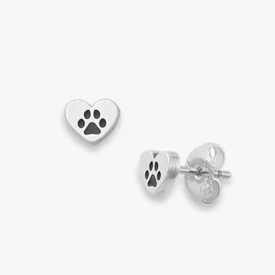 Love My Pet Heart Studs