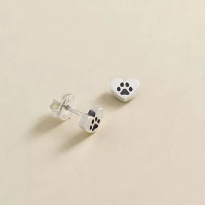 Love My Pet Heart Studs
