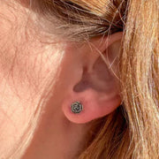 Rose Ear Studs