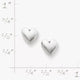 Solid Heart Studs