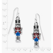 Enamel Nutcracker Earrings