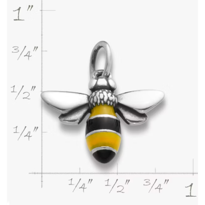 Enamel Bumble Bee Charm