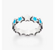 Enamel Connected Stars Ring