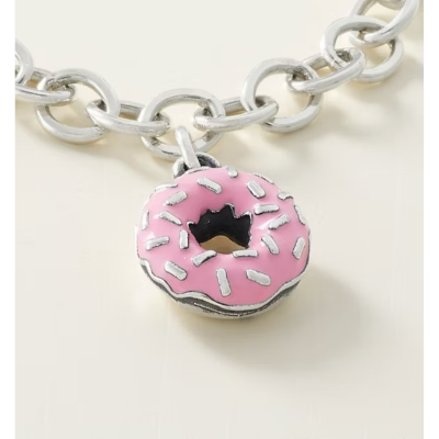 Enamel Frosted Donut Charm