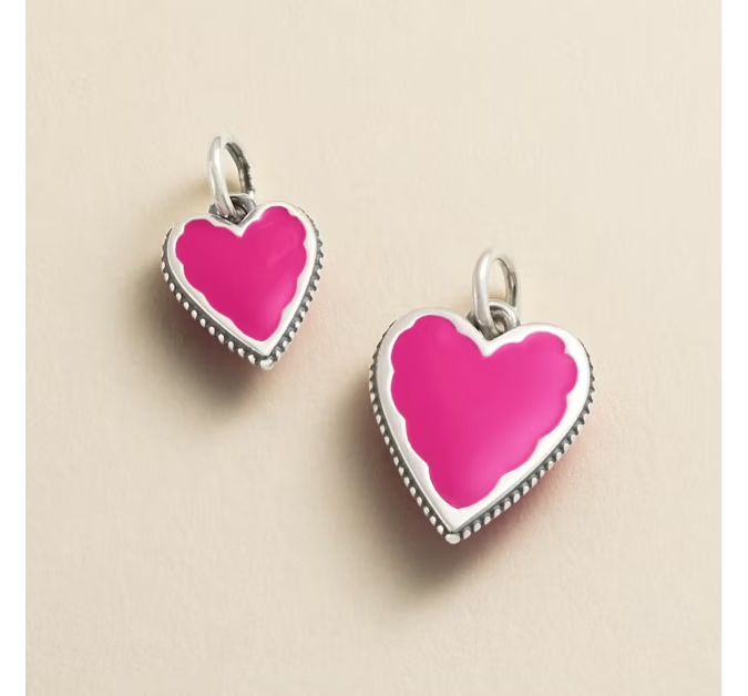 Enamel Heart Charm
